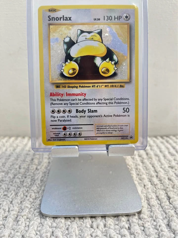 Snorlax XY179 Pokemon Promo Card