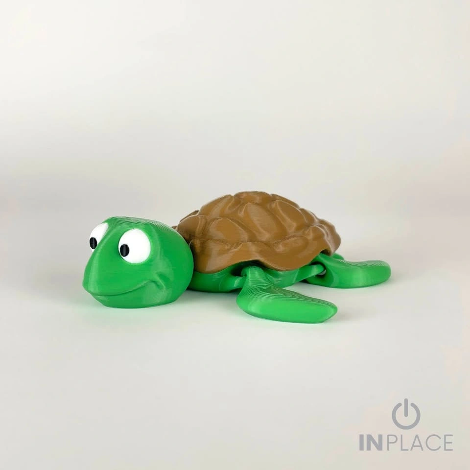 3D Printed Articulated Turtle Fidget Toy - photo 5
