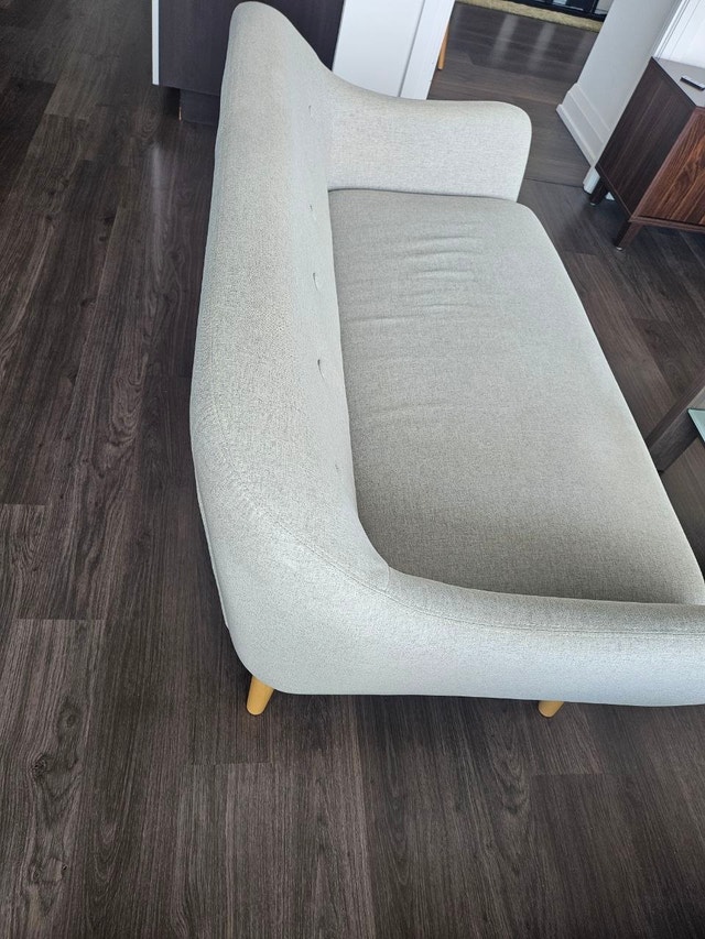 Loveseat light grey - Calla from Brick