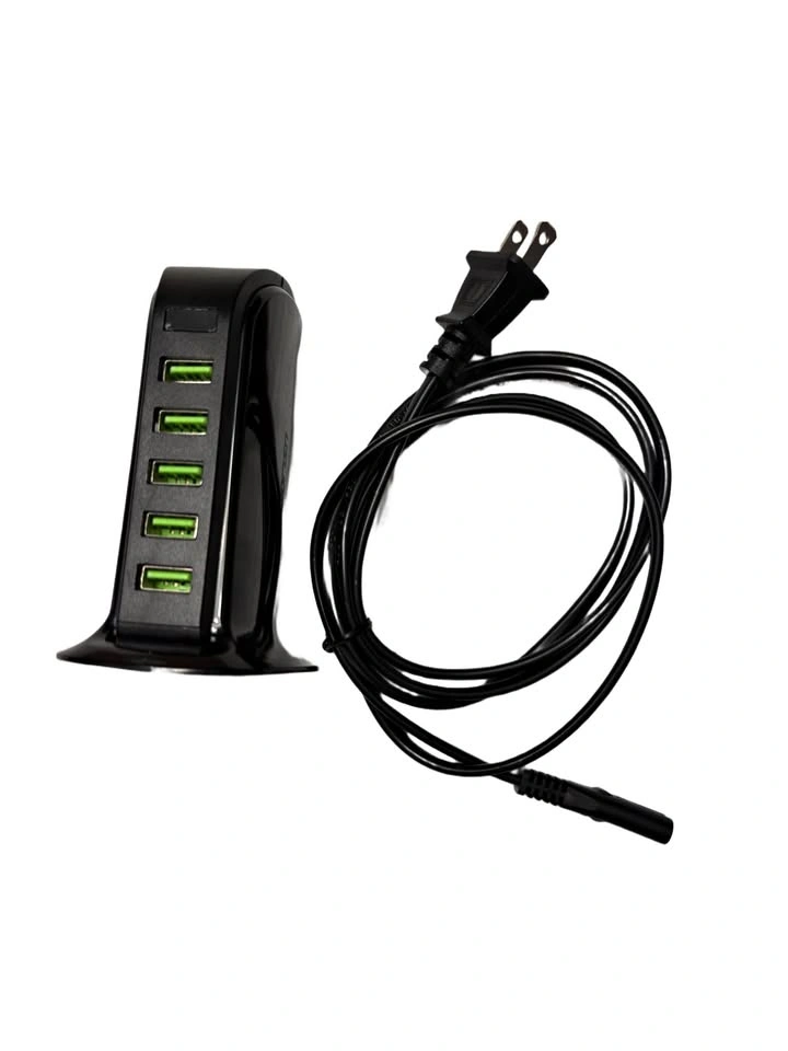 5-Port USB Desktop Charging Tower