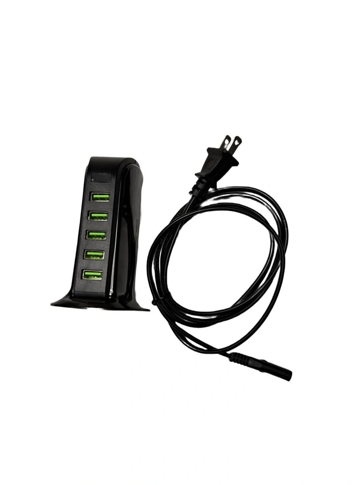 5-Port USB Charging Station with Power Cord