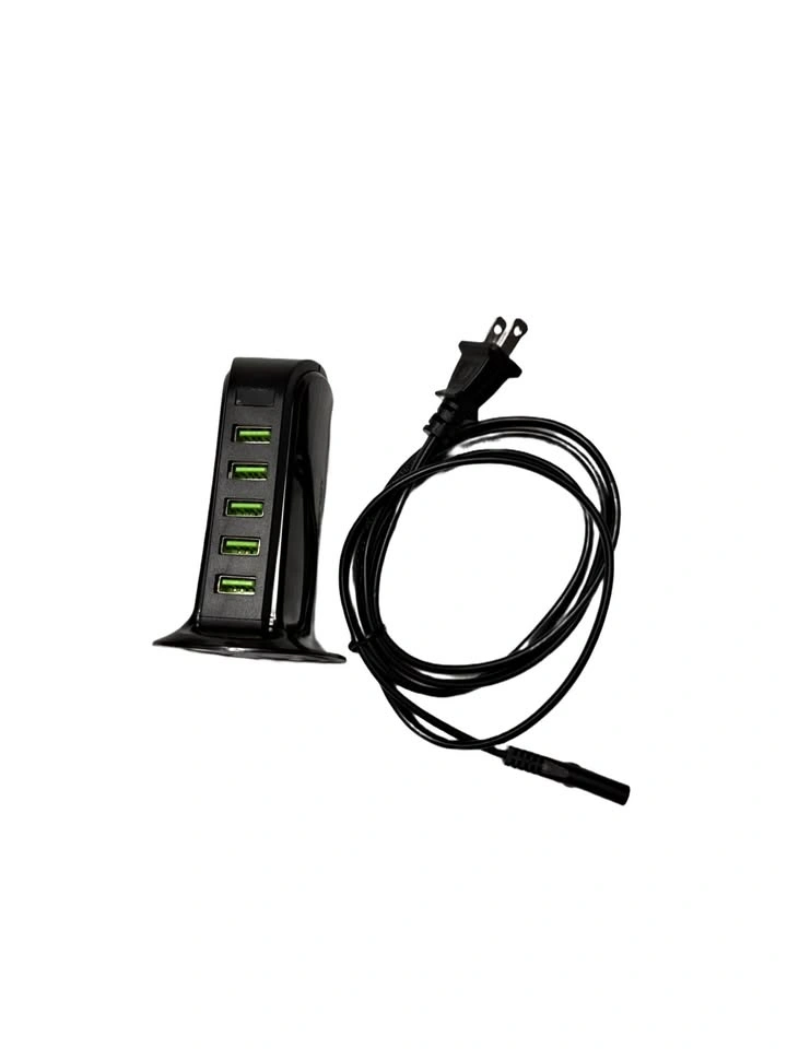 5-Port USB Desktop Charging Tower