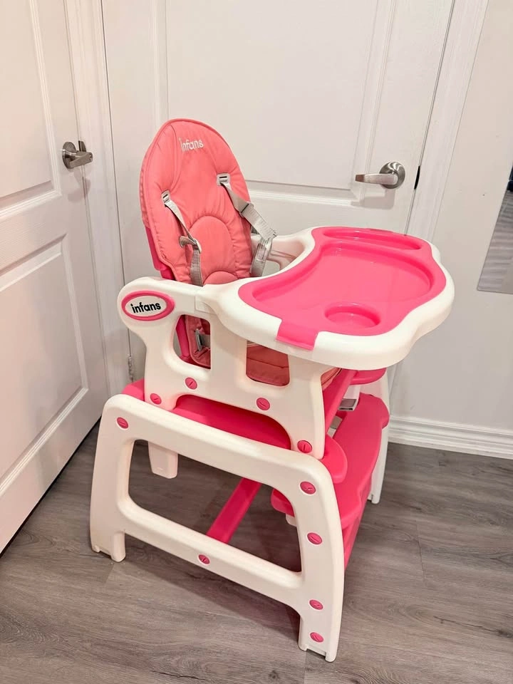 Infans 3-in-1 Convertible Baby High Chair and Table Set