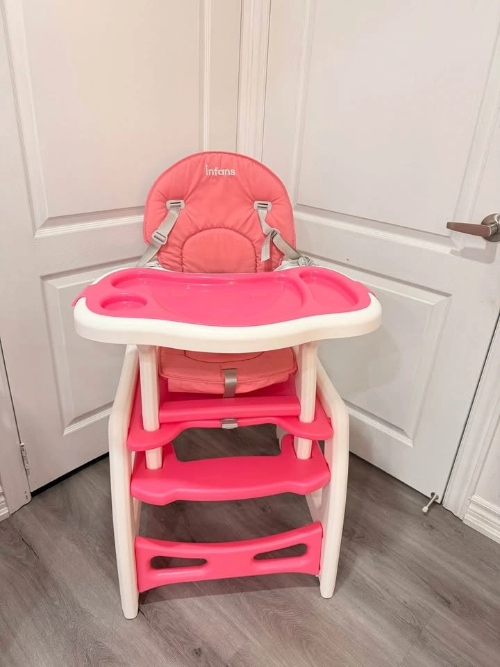 Infans 3-in-1 Convertible Baby High Chair and Table Set - photo 3