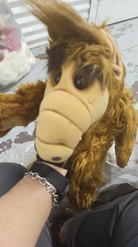 1986 Coleco ALF Alien Plush, Medium 14-24 in, Brown - photo 5