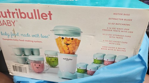 NutriBullet Baby Electric Blender w/ Freezer Tray & Recipes - photo 3