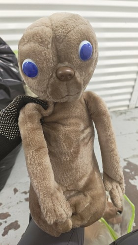 Vintage 1982 E.T. Extra Terrestrial Plush Showtime Kamar Korea