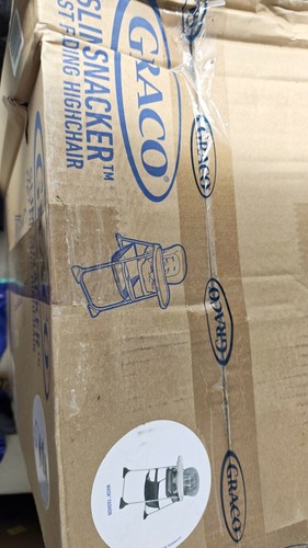 Graco 1927570 Slim Snacker High Chair - Gray - photo 2
