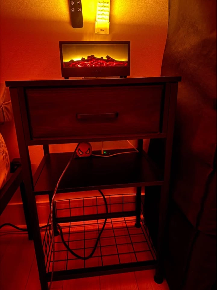 Night stand with charging station and aroma diffuser - photo 2