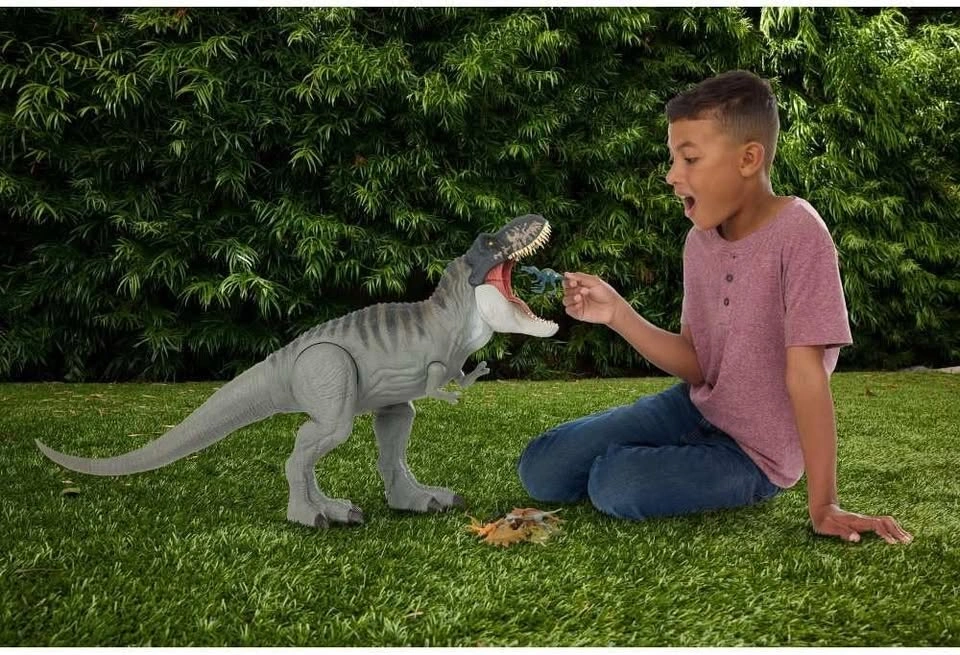 Jurassic World Rebirth Super Colossal T-Rex 39" Action Figure - photo 5