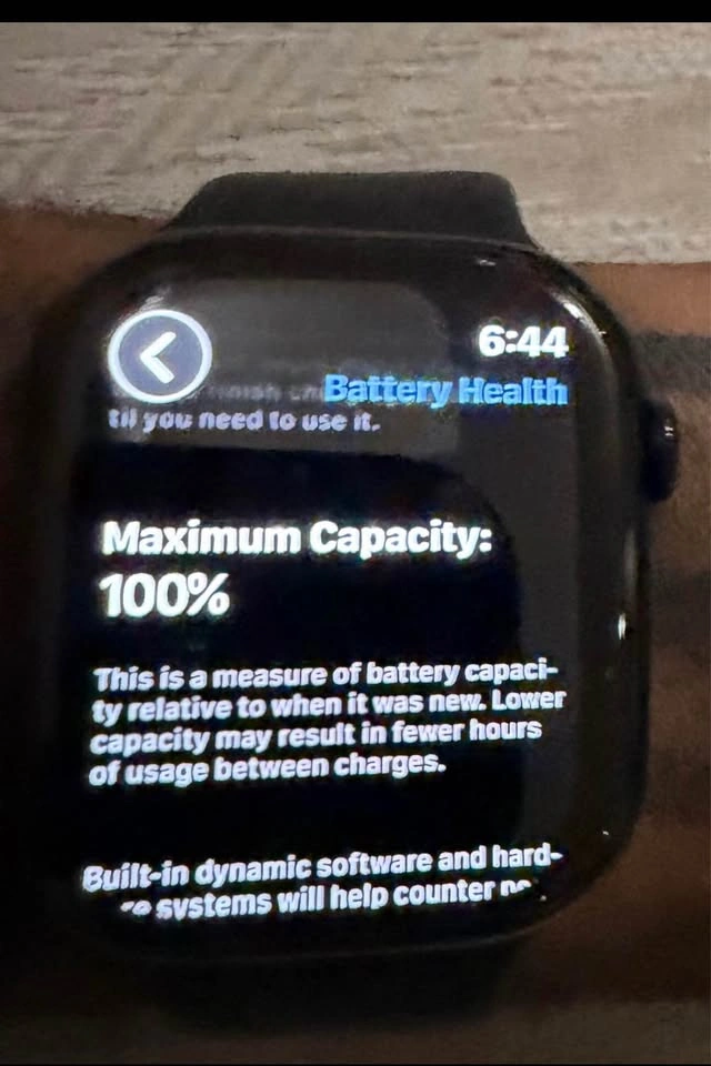 Apple Watch Series 11 [46mm] [GPS] - Black Aluminum - Like New