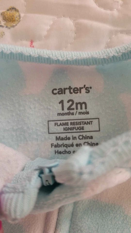 Carter's 12M Baby Sleeper Set of 2 - photo 4