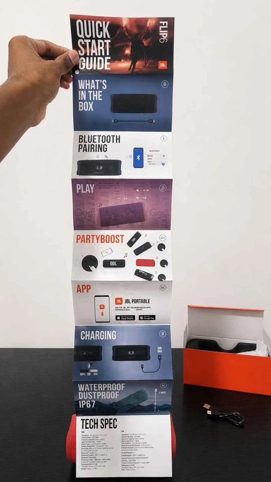 JBL Flip 6 Bluetooth Speaker - photo 2