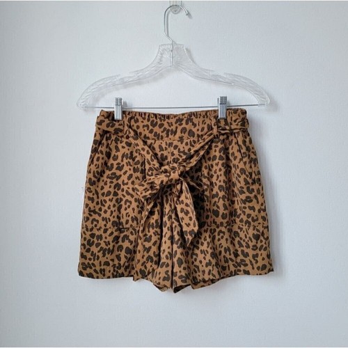 A NEW DAY Belted Leopard High Waisted Size XS - photo 2