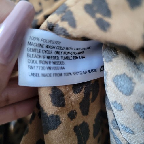 A NEW DAY Belted Leopard High Waisted Size XS - photo 4