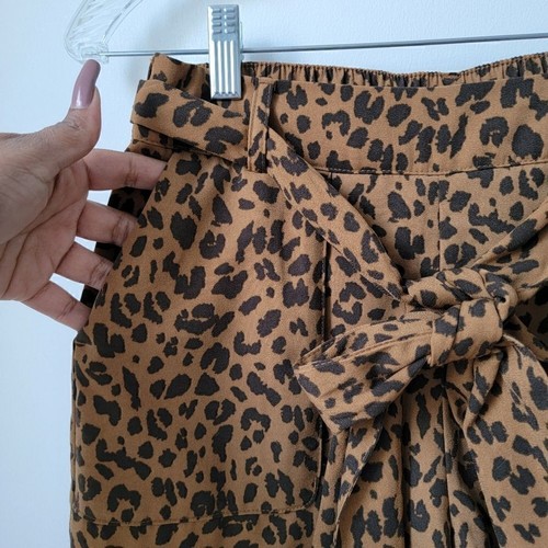 A NEW DAY Belted Leopard High Waisted Size XS - photo 5