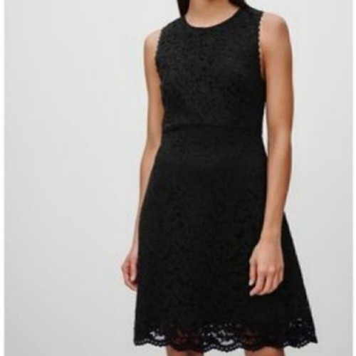 ARITZIA Babaton Black Lace Dress LBD Size 6