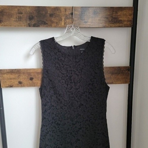 ARITZIA Babaton Black Lace Dress LBD Size 6 - photo 4