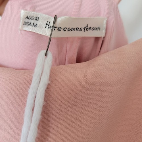 Here Comes The Sun Sleeveless Midi Dress in Dusty Pink Size Medi - photo 3