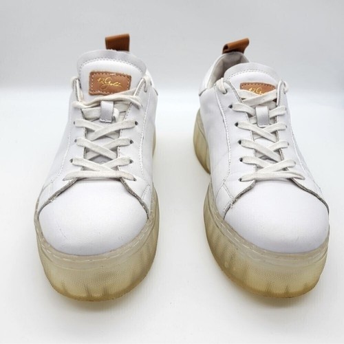 42 GOLD Glee White Sneakers Womens Size 8 Medium - photo 2