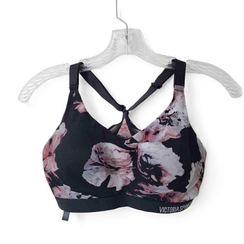 Victoria Sport Floral Strappy Back Sports Bra 32D