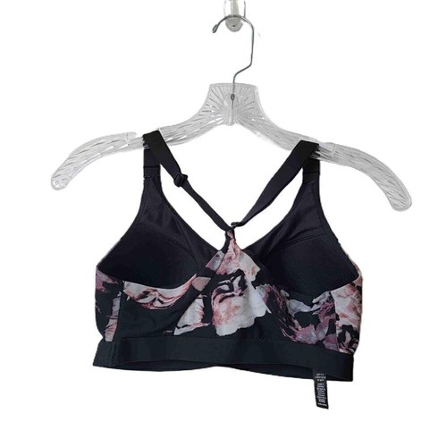 Victoria Sport Floral Strappy Back Sports Bra 32D - photo 3
