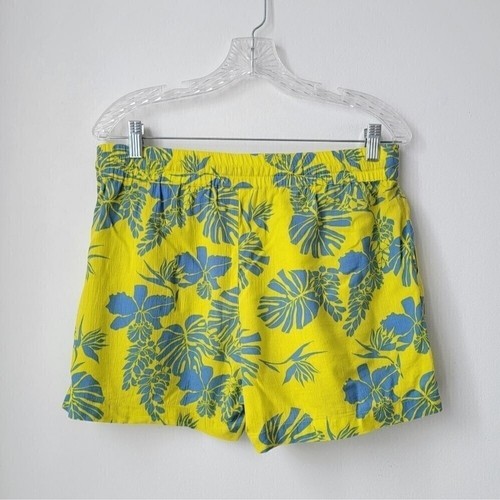 STYLE & CO Mid Rise Tie Waist Yellow Breeze Shorts Size Small - photo 5