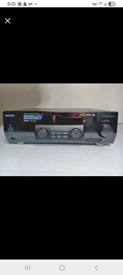 Kenwood audio video receiver