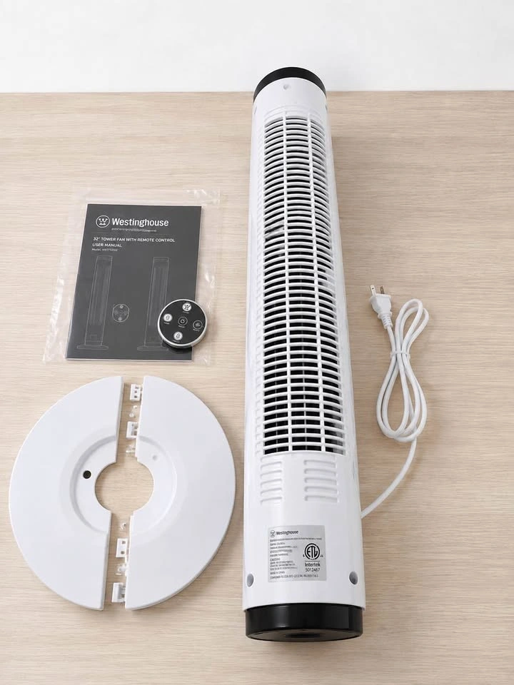 Westinghouse 32” Tower Fan with Remote Control – New - photo 2