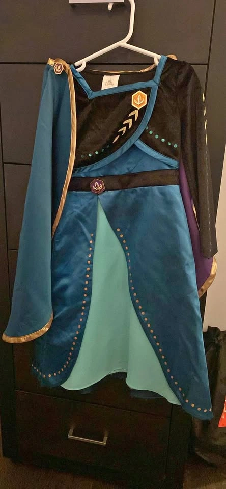 Frozen Princess Anna Halloween dress
