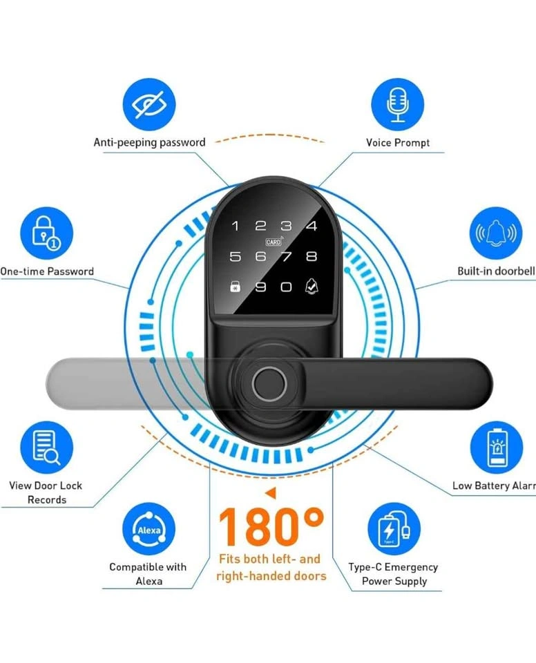 Smart Fingerprint Door Lock for sale - photo 2