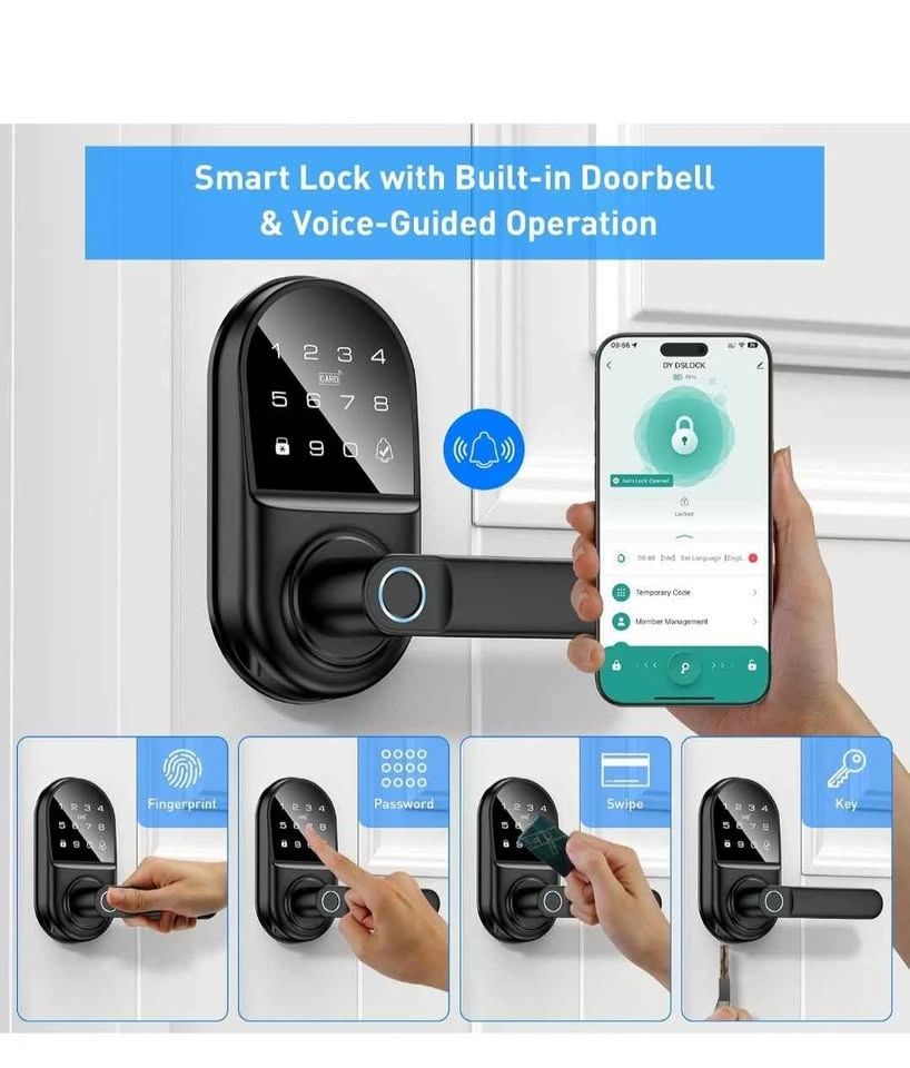 Smart Fingerprint Door Lock for sale - photo 4