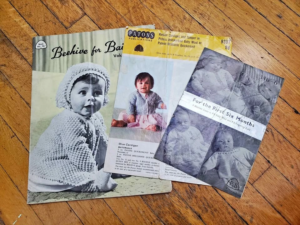 Vintage baby knitting patterns