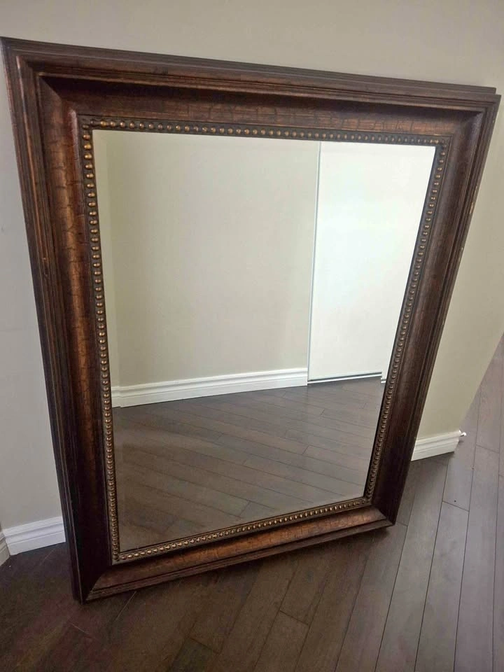 Large ornate Framed Wall Mirror