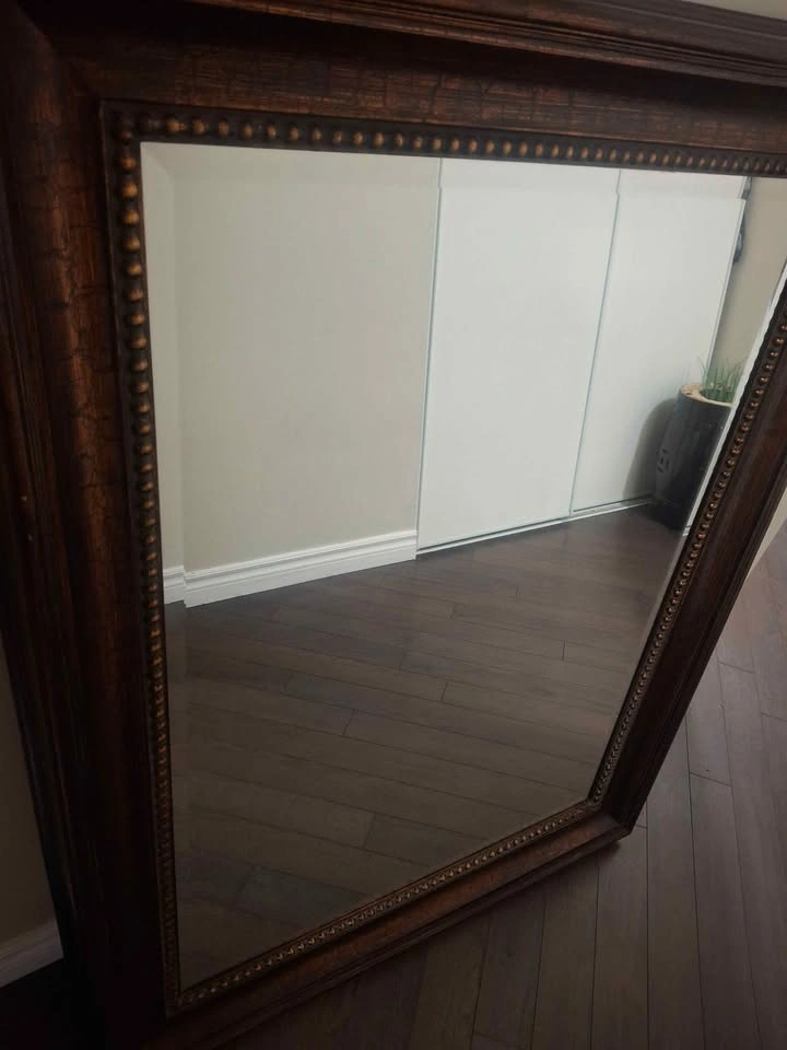 Large ornate Framed Wall Mirror - photo 2