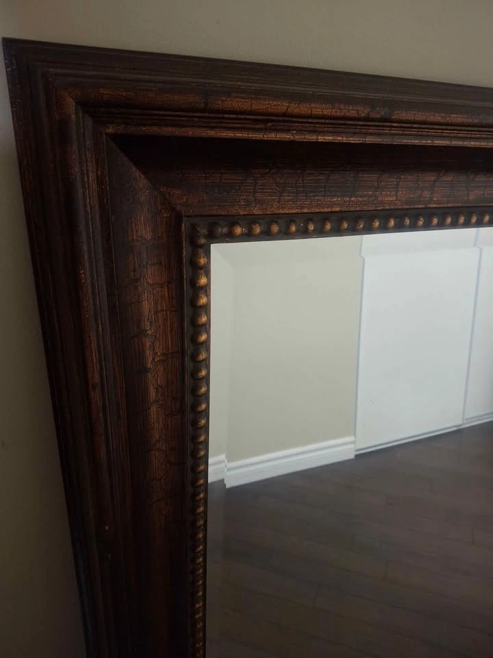 Large ornate Framed Wall Mirror - photo 3