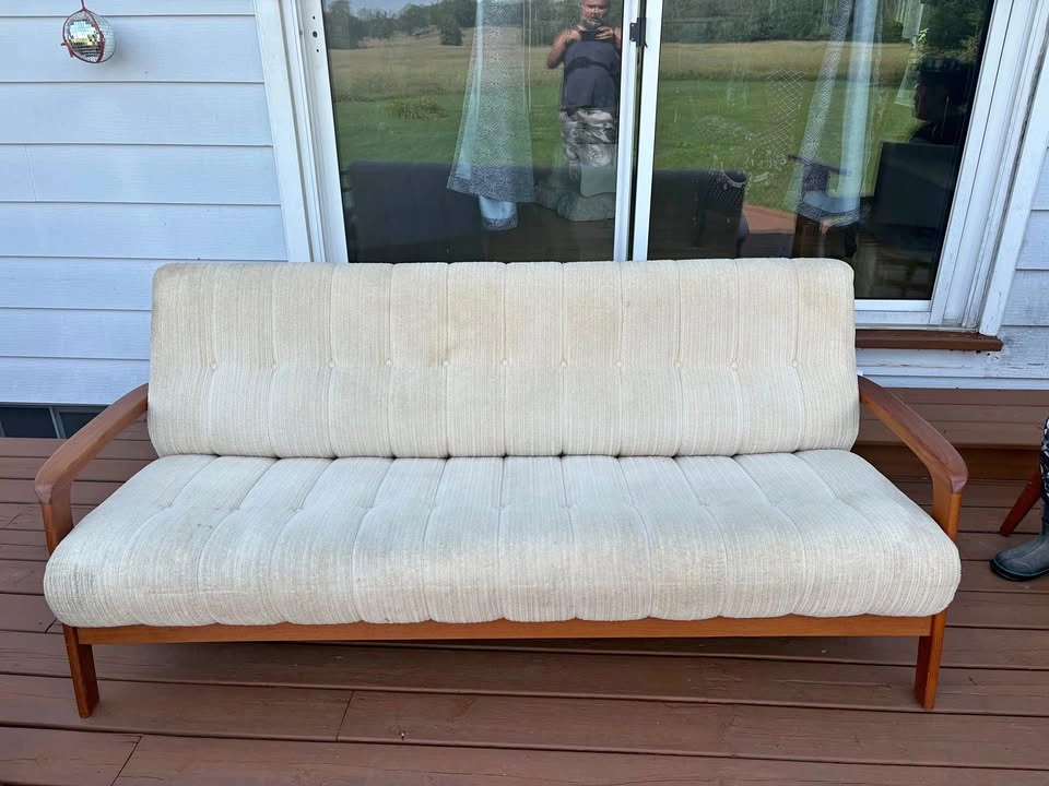 Mid-Century Modern Sofa and Chair Set