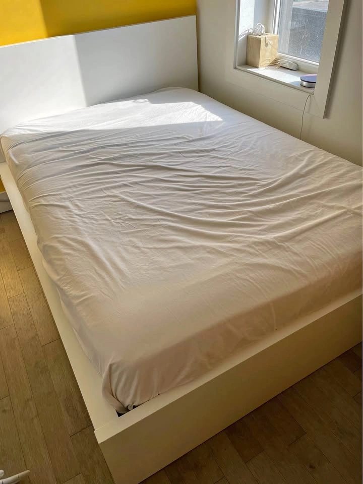 IKEA MALM Double Bed Frame with 2 Storage Drawers