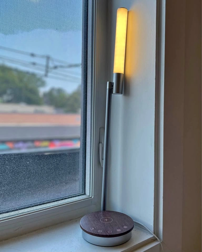 Modern LED Desk Lamp with Wireless Charging Base