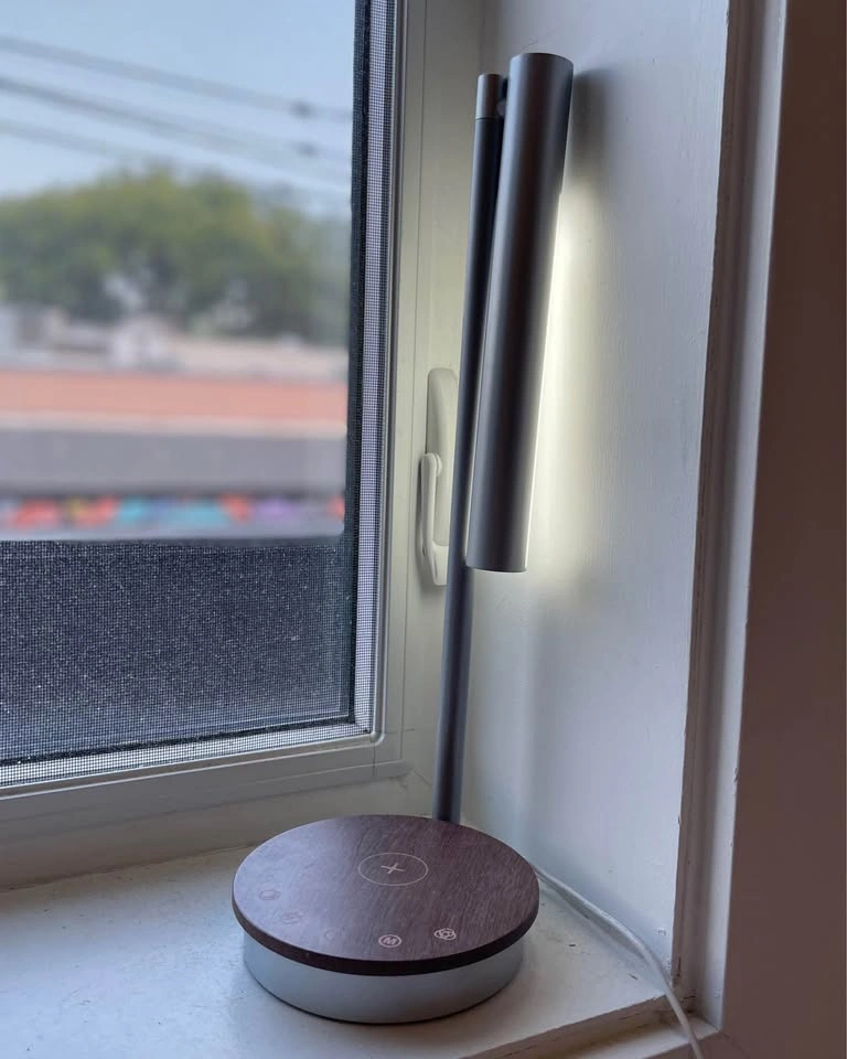 Modern LED Desk Lamp with Wireless Charging Base - photo 3