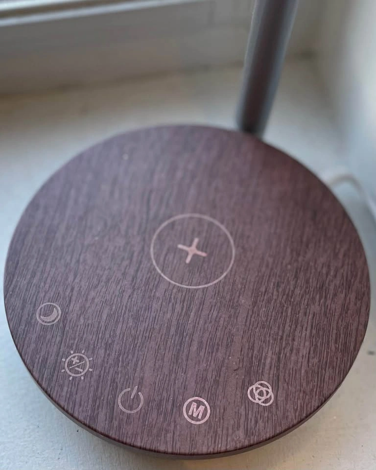 Modern LED Desk Lamp with Wireless Charging Base - photo 4