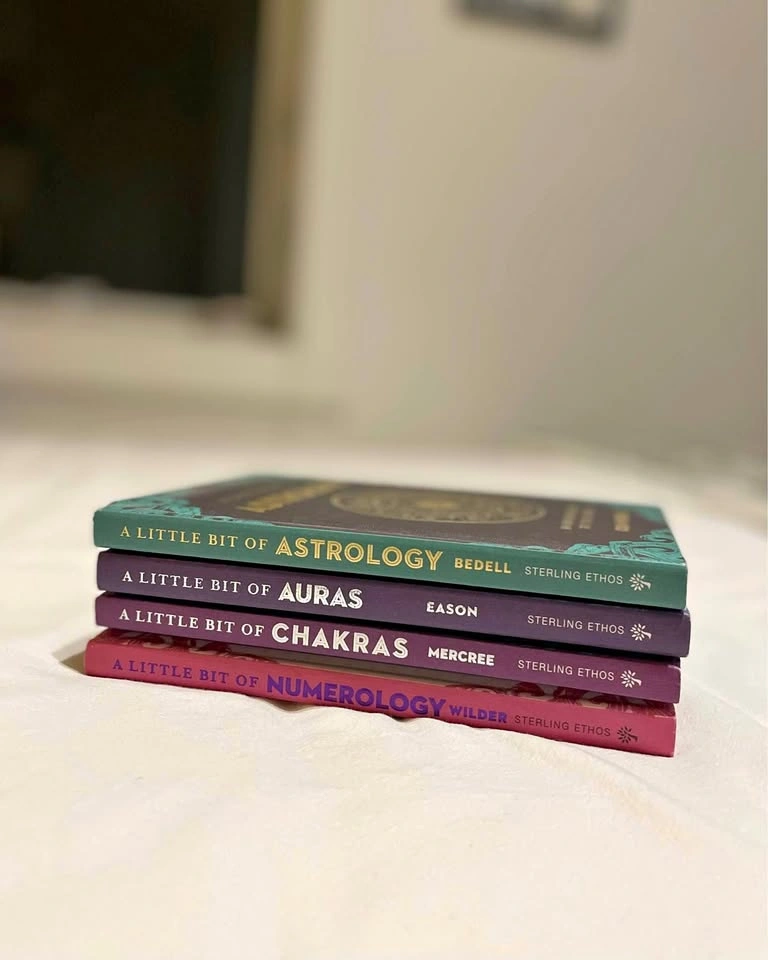 Astrology, Auras, Chakras, Numerology Books - Set of 4