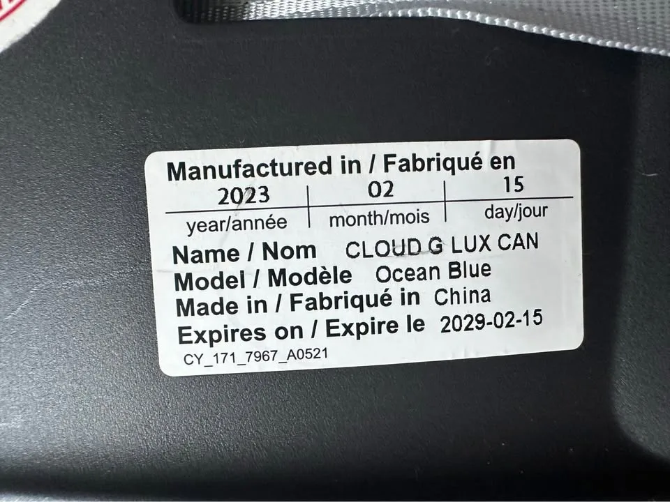 Cybex cloud G Lux car seat image indicator(7)
