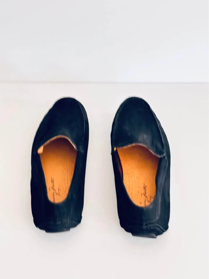 Massimo Matteo - Black Suede Penny Driver Loafers - photo 4