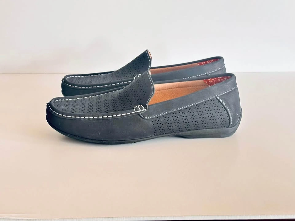 Stacey Adam’s - Size 9 Navy Blue Men’s Cicero Slip On Shoes - photo 2