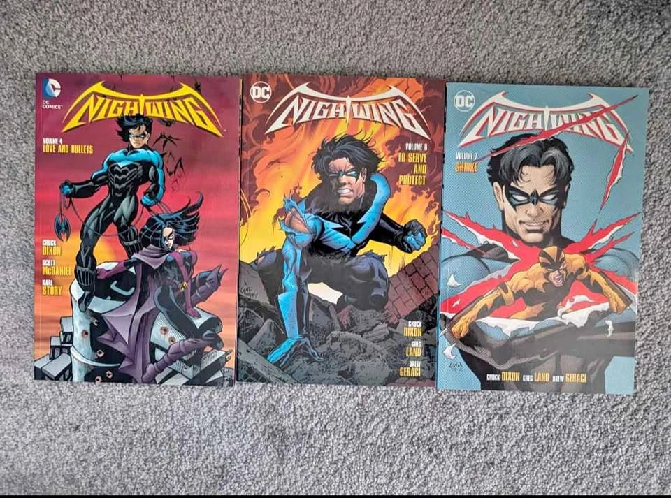 Nightwing & Flash Comic Trades (Out of Print)