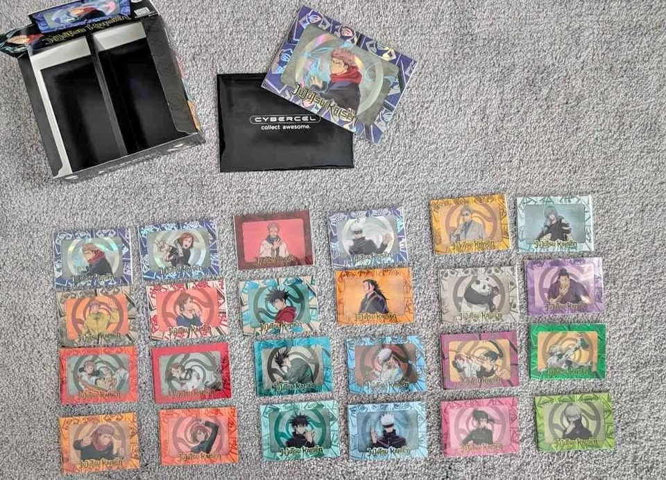 Jujutsu Kaisen Cybercel Cards