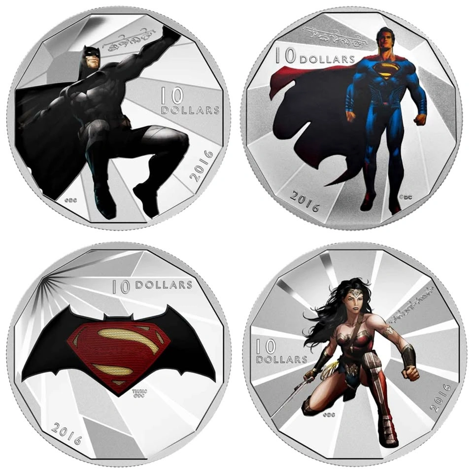 Batman v Superman: Dawn of Justice™ - 1/2 oz. Fine Silver (2016) - photo 3