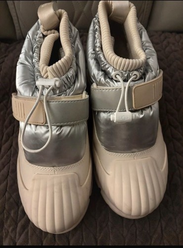 Ugg Silver Puffer Snow Boots
