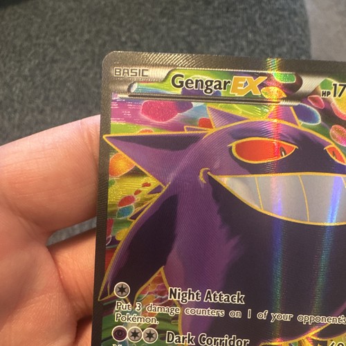 AI grade 9.3 - Pokemon Gengar EX 114/119 XY Phantom Forces - photo 3